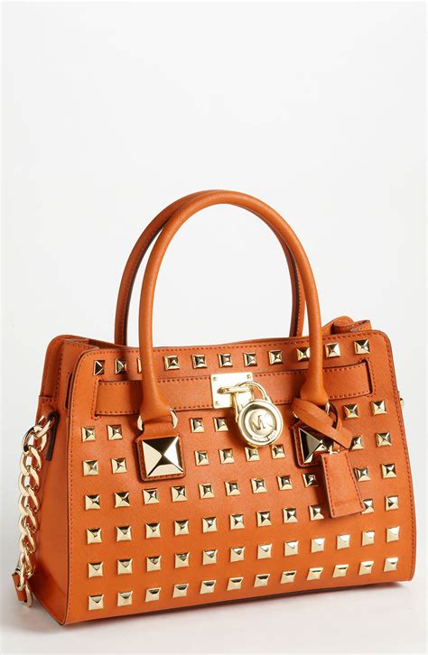 michael kors hamilton handbags uk|michael kors hamilton studded bag.